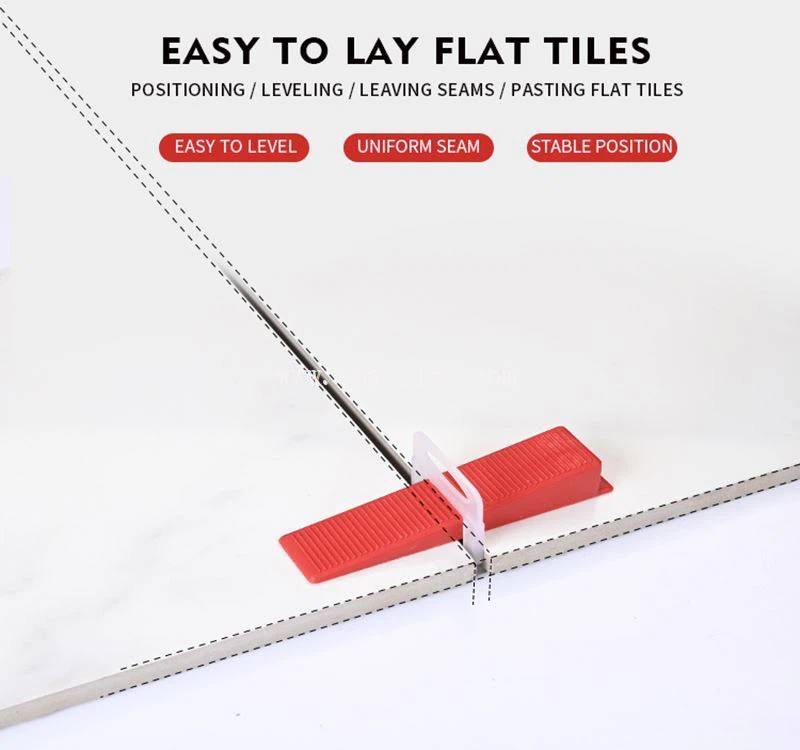 1. leveling spacers and wedges