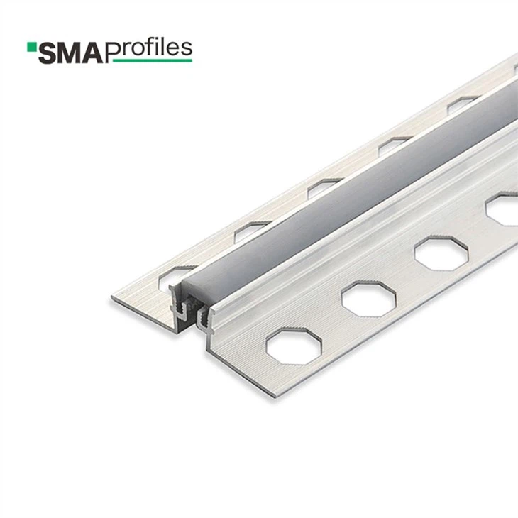 aluminum expansion joint tile trim